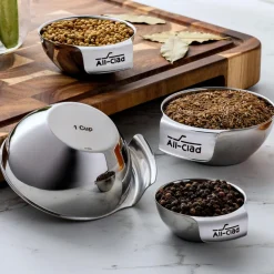 Sale Stainless Steel Mini Measuring Bowl Set - 4 Piece | Kitchen Accessories
