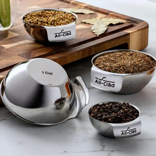 Sale Stainless Steel Mini Measuring Bowl Set - 4 Piece | Kitchen Accessories