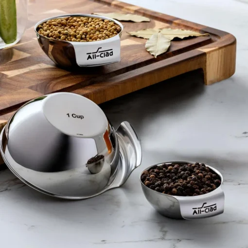 Fashion Stainless Steel Mini Measuring Bowl Set - 3 Piece | Kitchen Accessories