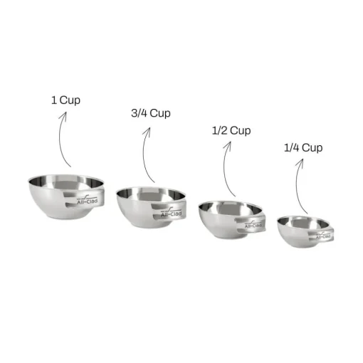 Sale Stainless Steel Mini Measuring Bowl Set - 4 Piece | Kitchen Accessories