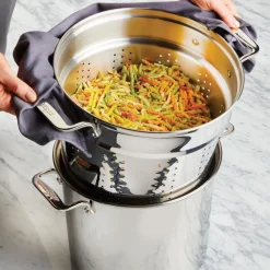Best Stainless Steel Multi-Pot With Steamer Insert, 12 Qt | Specialty Cookware