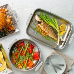 Discount Stainless Steel Roaster / Outdoor Grilling Made Easy Outdoor Cookware | Outdoor Cookware
