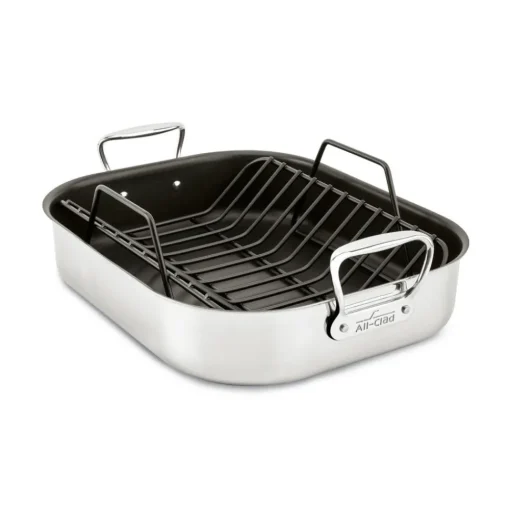 Outlet Stainless Steel Roaster Rack, Gourmet Accessories | Roasters | Specialty Cookware