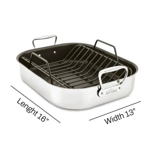Outlet Stainless Steel Roaster Rack, Gourmet Accessories | Roasters | Specialty Cookware