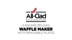 Best Stainless Steel Waffle Maker with Removable Plates | Kitchen Electrics