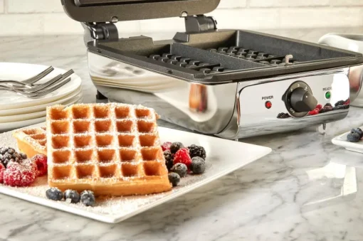 Best Stainless Steel Waffle Maker with Removable Plates | Kitchen Electrics