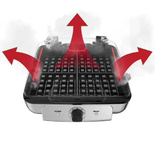 Best Stainless Steel Waffle Maker with Removable Plates | Kitchen Electrics