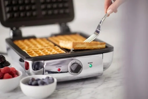 Best Stainless Steel Waffle Maker with Removable Plates | Kitchen Electrics