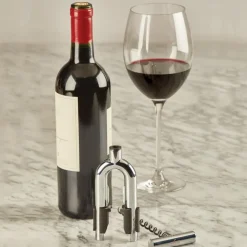 New Stainless Steel Wine/Prosecco Corkscrew Kitchen Accessories