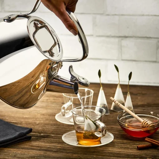 Sale Stovetop Tea Kettle, 2 Qt Stainless Steel Tea Kettle | Specialty Cookware