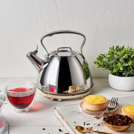 Sale Stovetop Tea Kettle, 2 Qt Stainless Steel Tea Kettle | Specialty Cookware