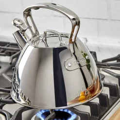 Sale Stovetop Tea Kettle, 2 Qt Stainless Steel Tea Kettle | Specialty Cookware