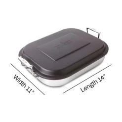 Sale 11x14 Pan for Lasagna, Stainless Steel Lasagna Pan I Specialty Cookware